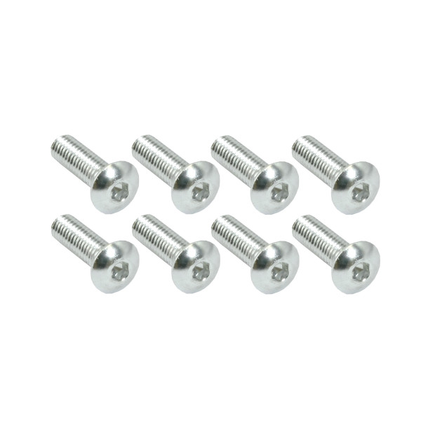 bike it Bike it screen bolts chrome 8pcs 
